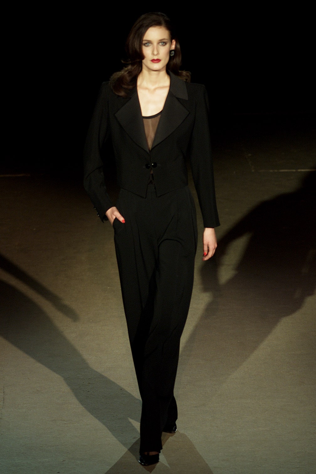 Saint Laurent S/S 02 Couture Look 47