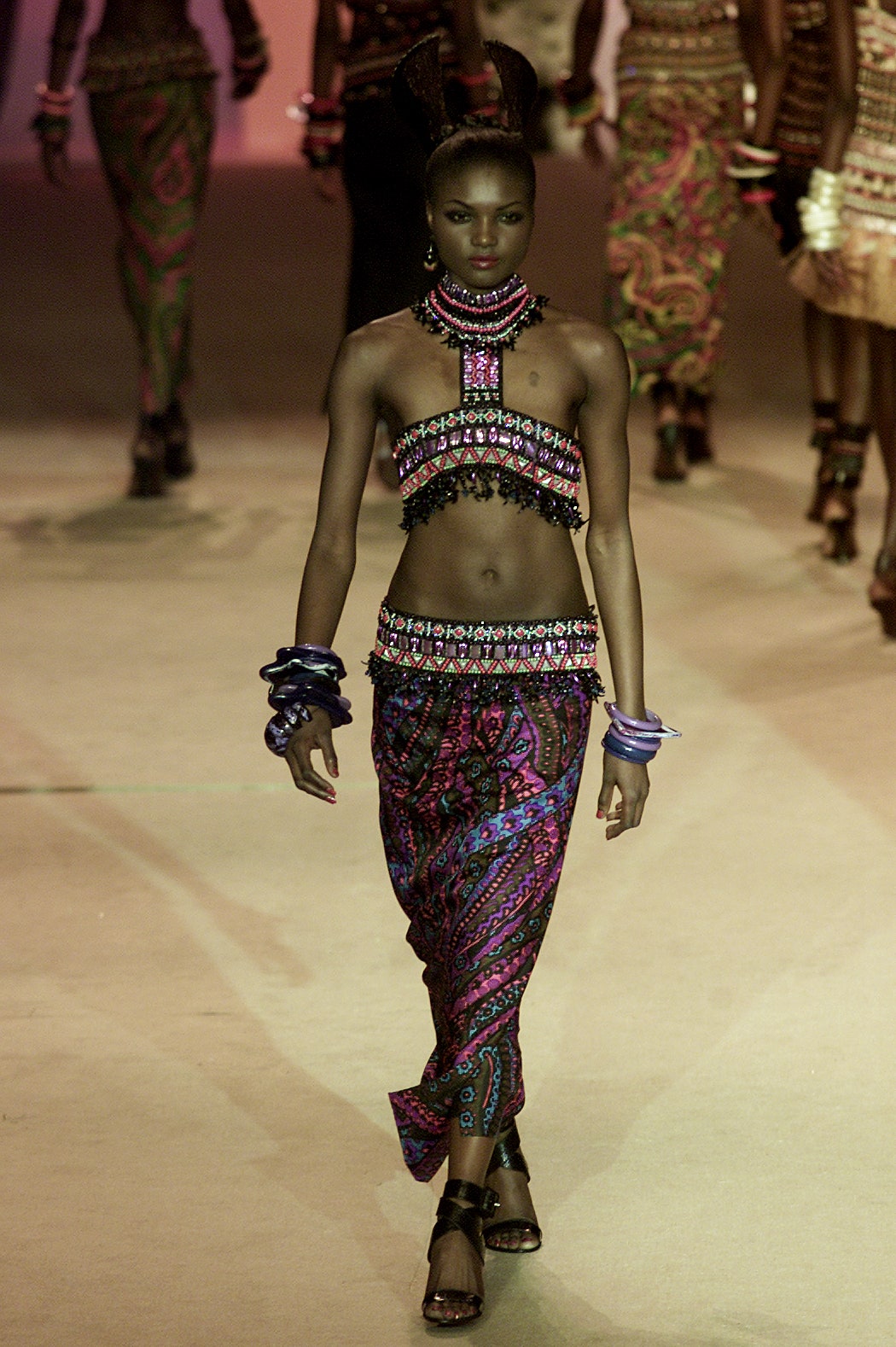 Saint Laurent S/S 02 Couture Look 52