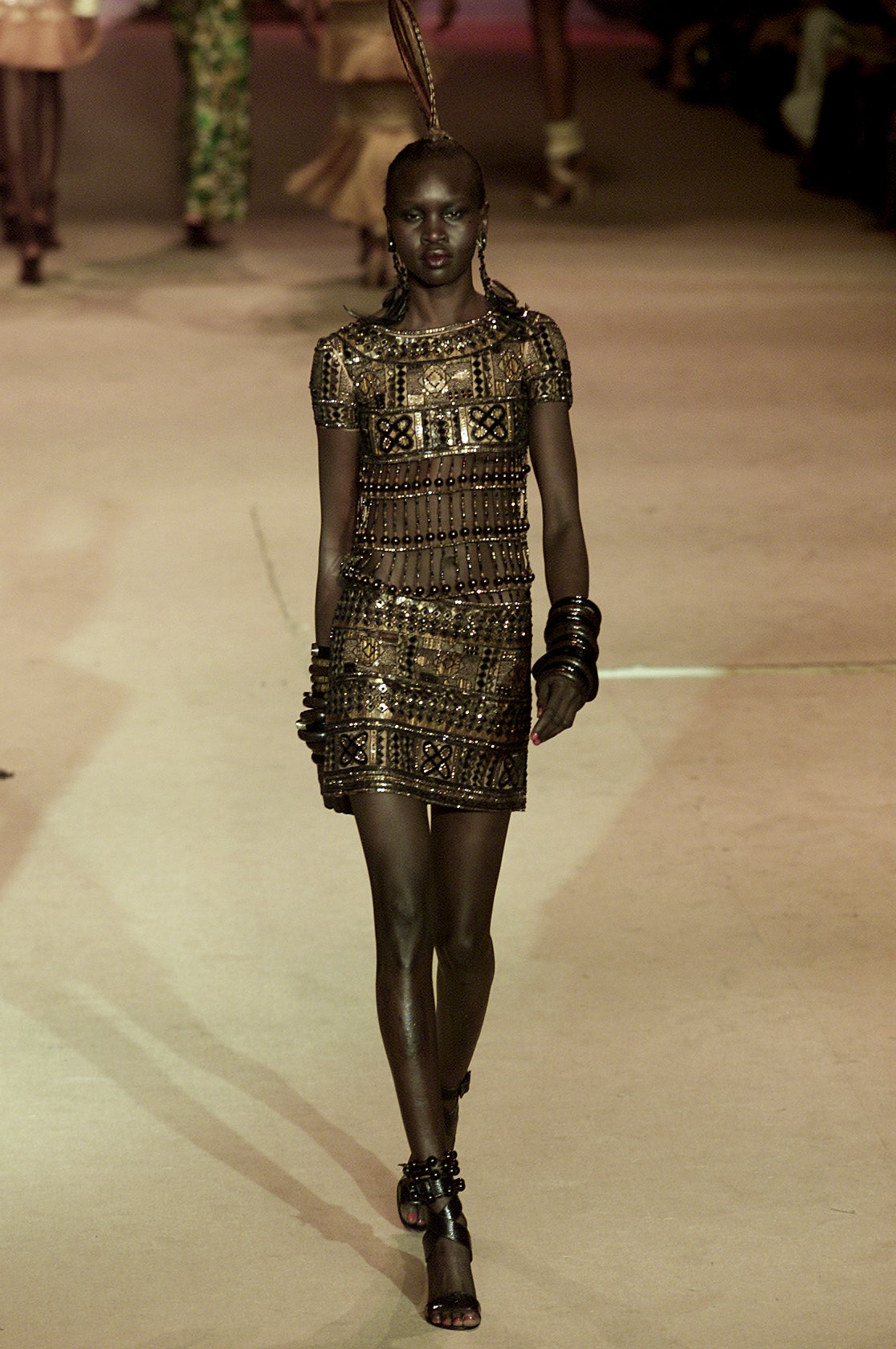Saint Laurent S/S 02 Couture Look 53