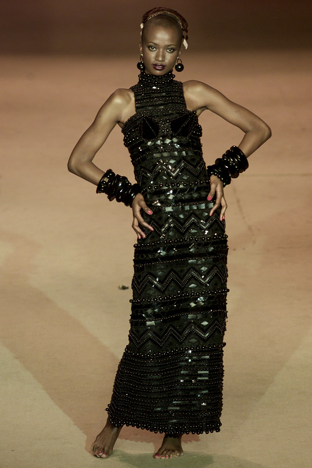 Saint Laurent S/S 02 Couture Look 54