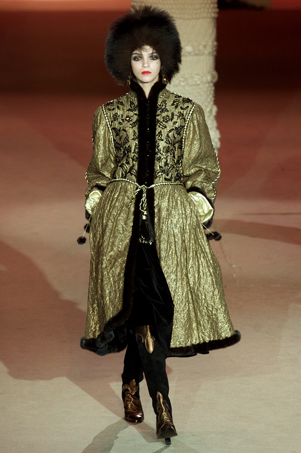 Saint Laurent S/S 02 Couture Look 65