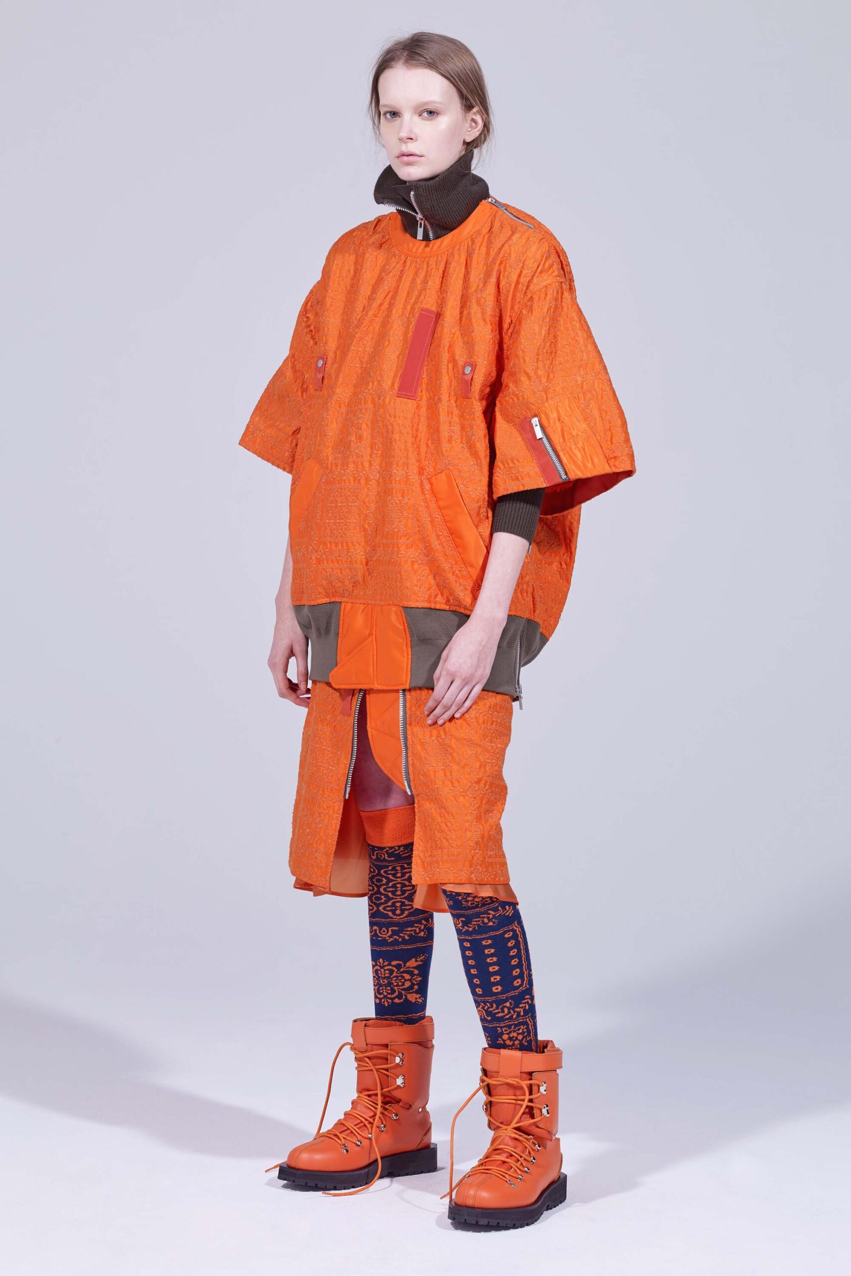 Sacai F/W 18 Look 7