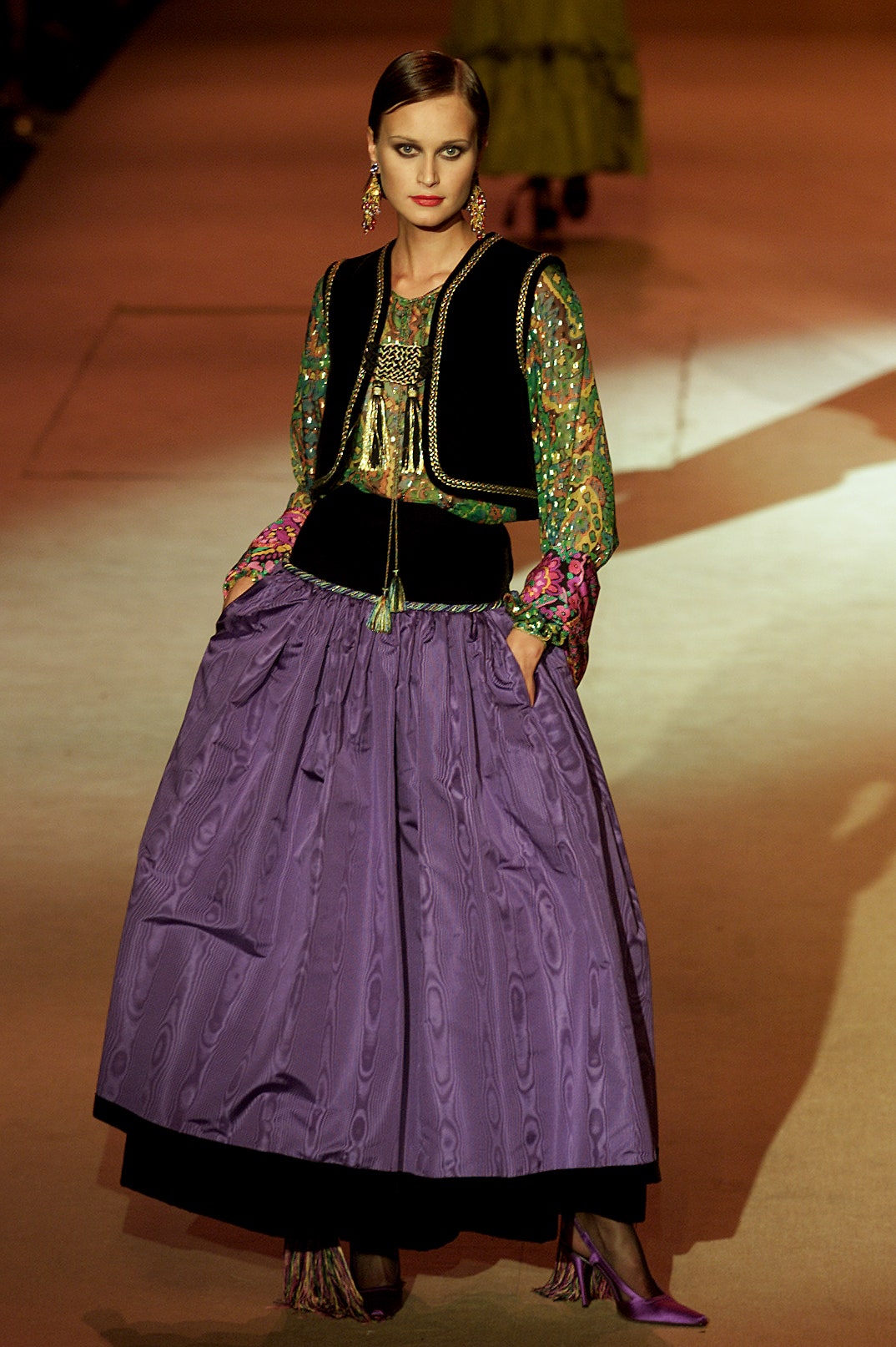 Saint Laurent S/S 02 Couture Look 73