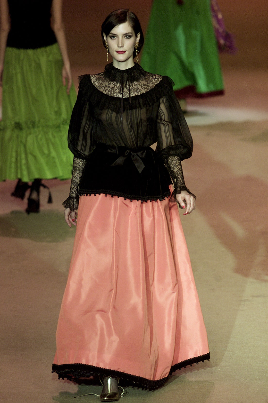 Saint Laurent S/S 02 Couture Look 75