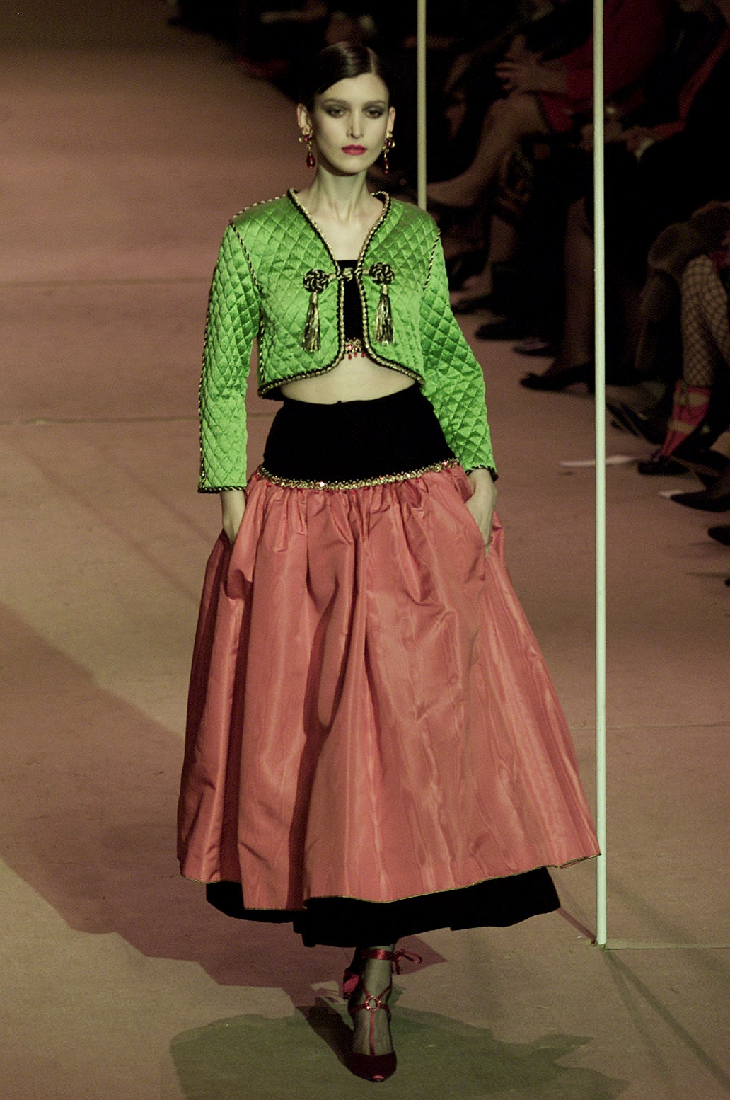 Saint Laurent S/S 02 Couture Look 76