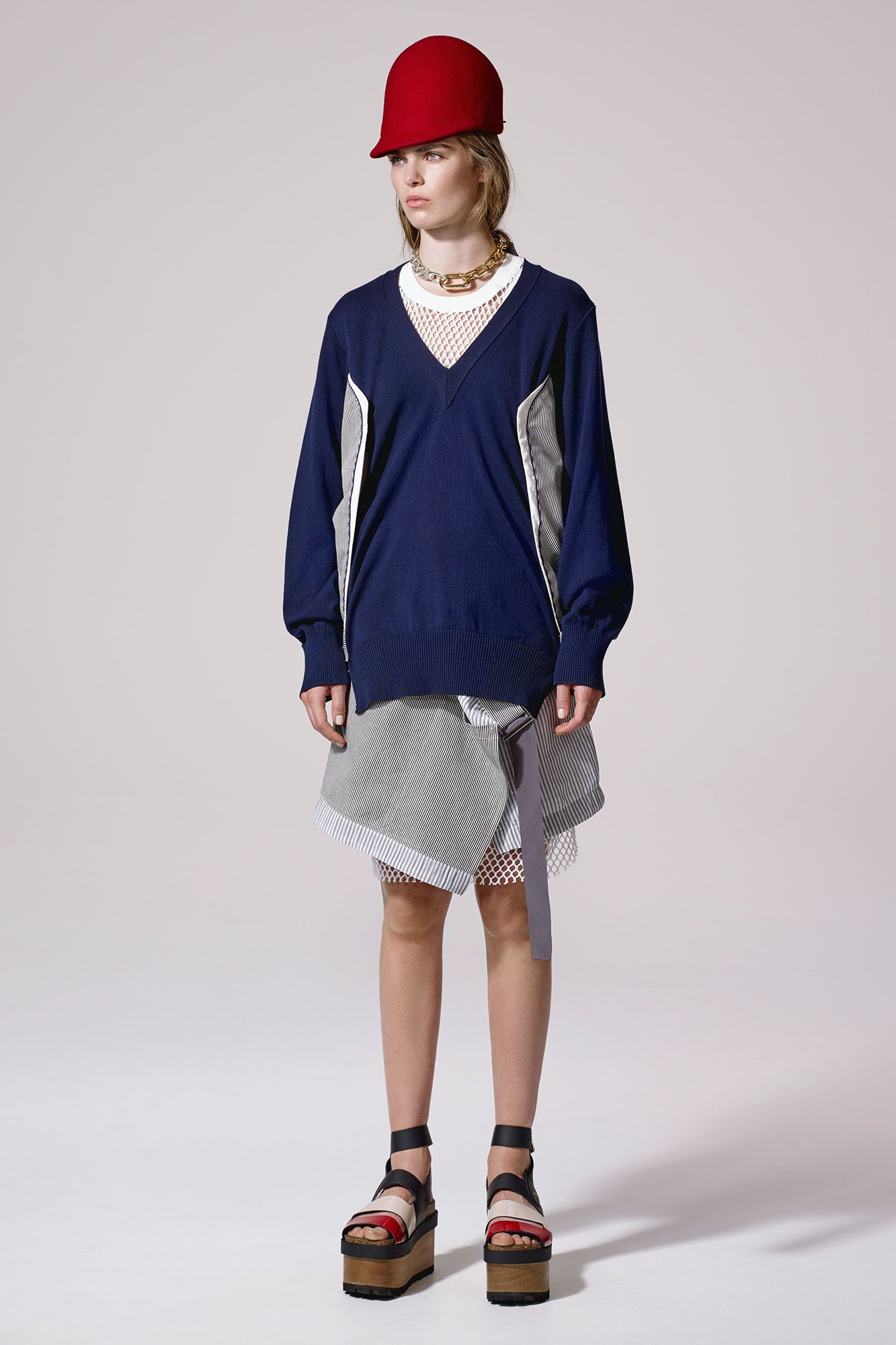 Sacai Resort 17 Look 8