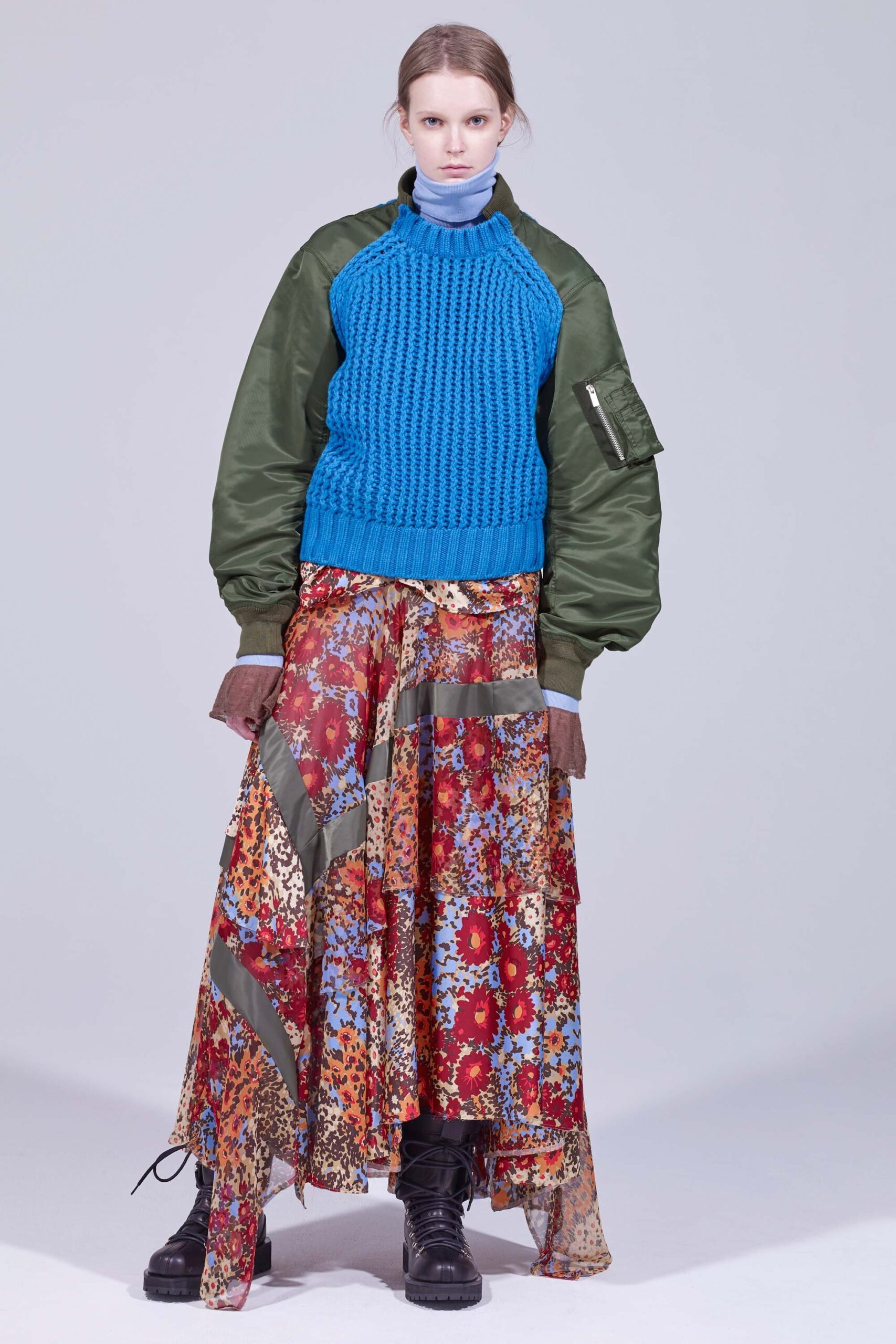 Sacai F/W 18 Look 8