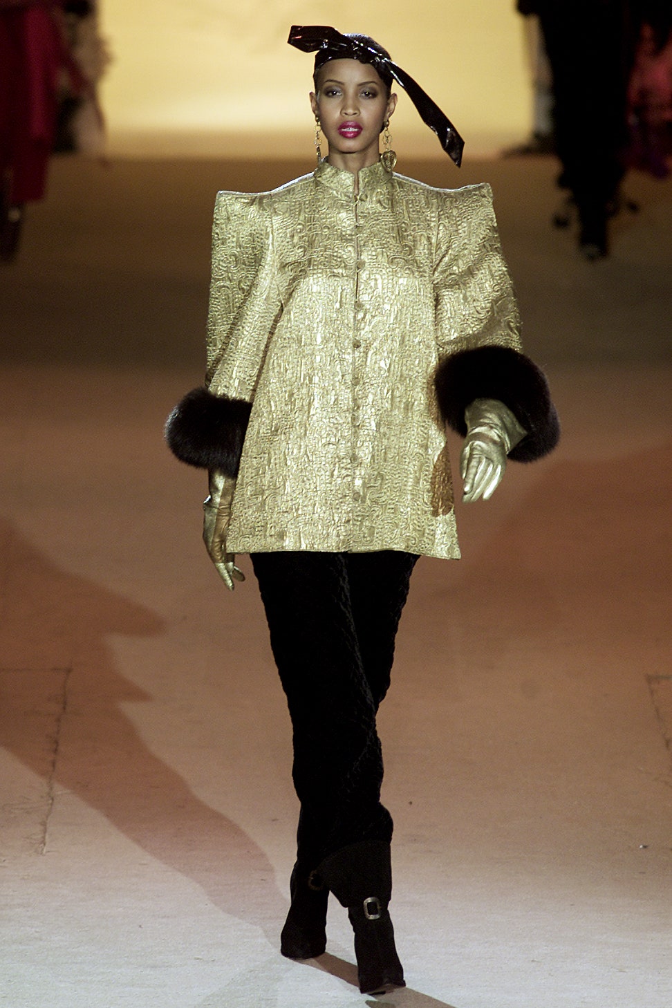 Saint Laurent S/S 02 Couture Look 82