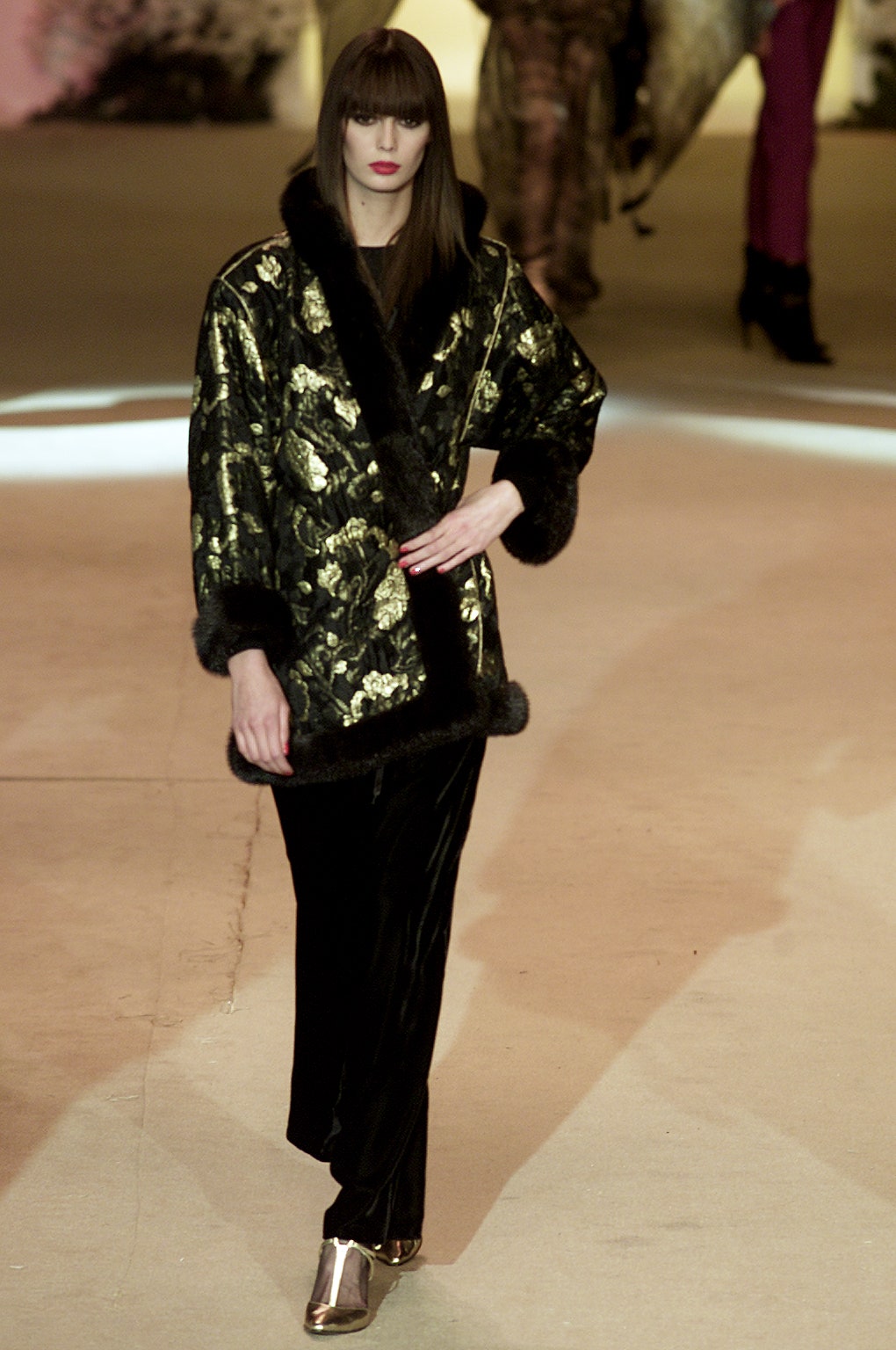 Saint Laurent S/S 02 Couture Look 91