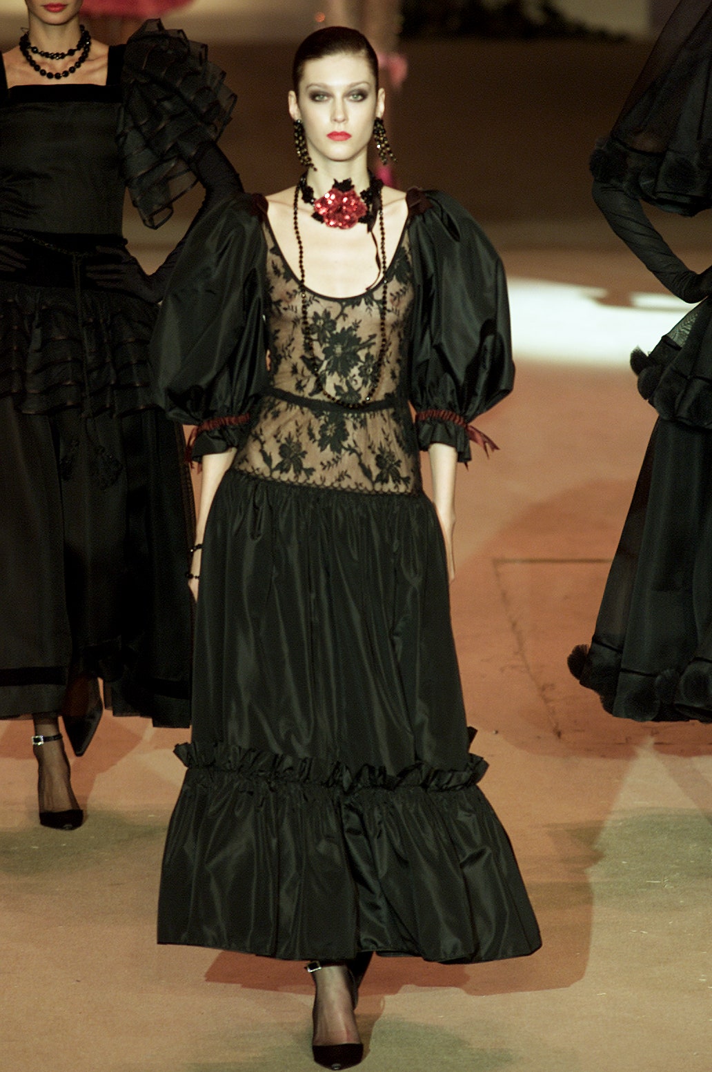 Saint Laurent S/S 02 Couture Look 98