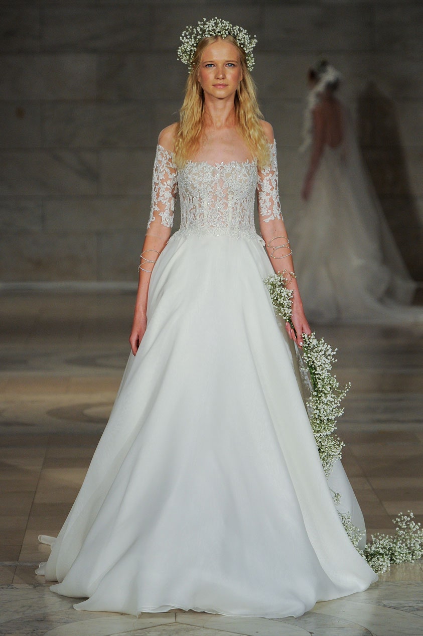 Reem Acra F/W 18 Bridal Look 10