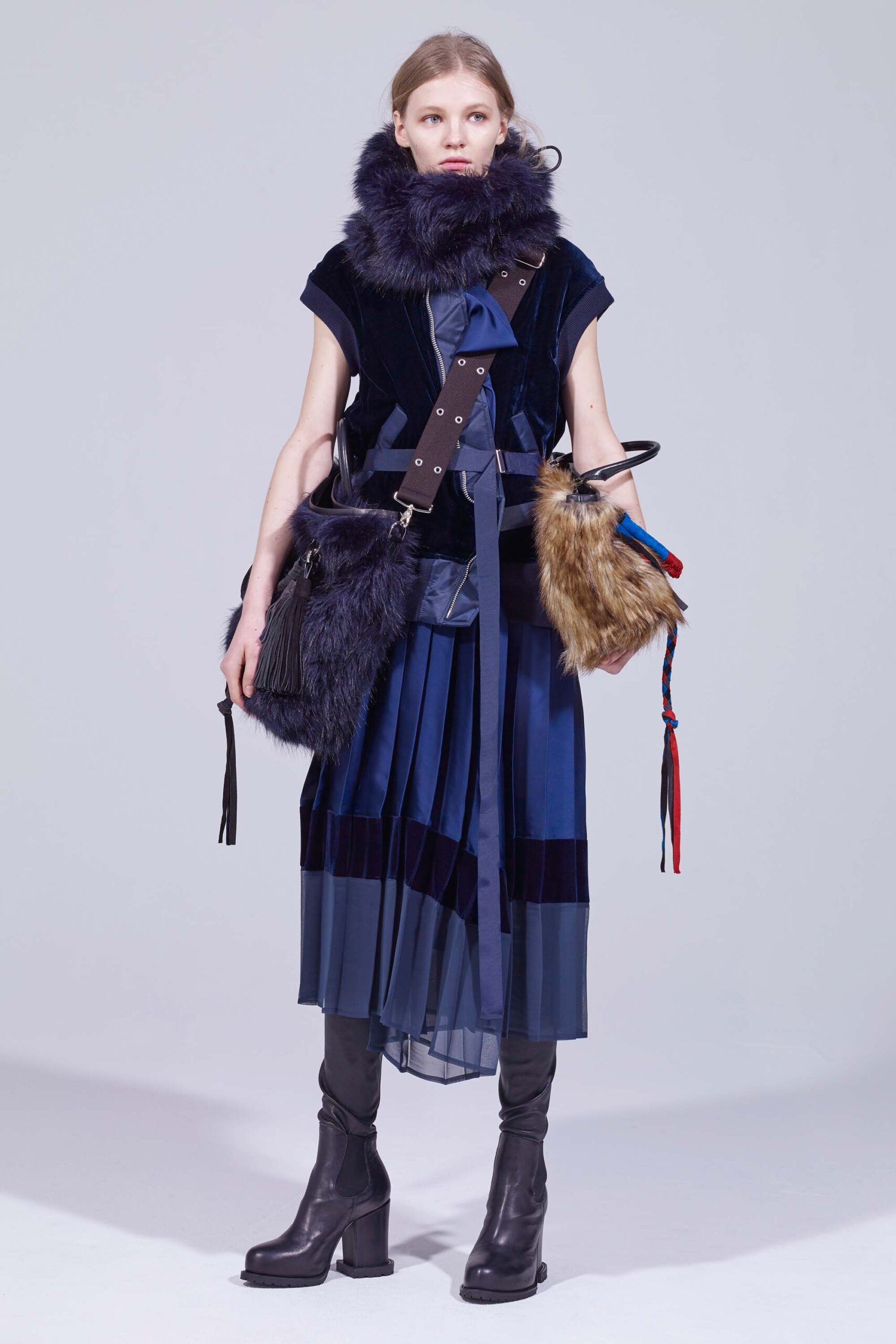 Sacai F/W 18 Look 10