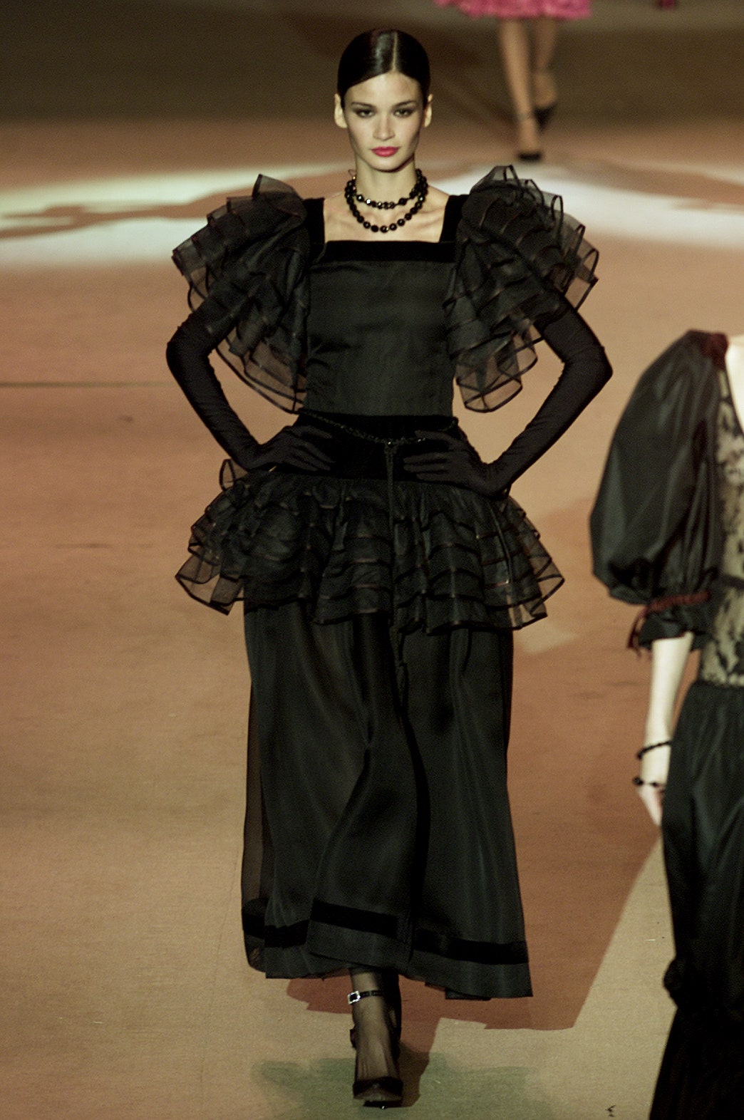 Saint Laurent S/S 02 Couture Look 100