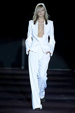 Saint Laurent S/S 01 Look 1