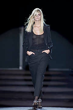 Saint Laurent S/S 01 Look 27