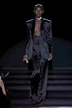 Saint Laurent S/S 01 Look 43