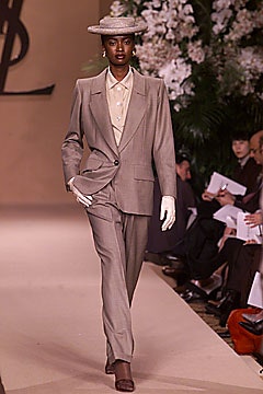 Saint Laurent S/S 01 Couture Look 2