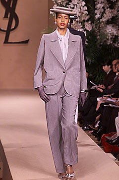Saint Laurent S/S 01 Couture Look 12