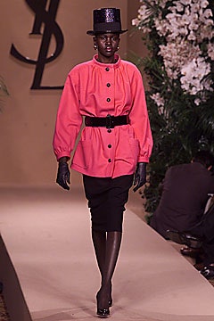 Saint Laurent S/S 01 Couture Look 21