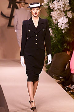 Saint Laurent S/S 01 Couture Look 22