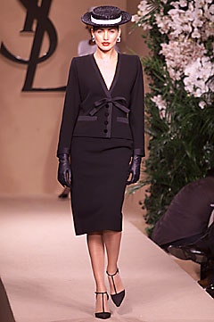Saint Laurent S/S 01 Couture Look 26