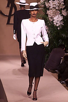Saint Laurent S/S 01 Couture Look 27
