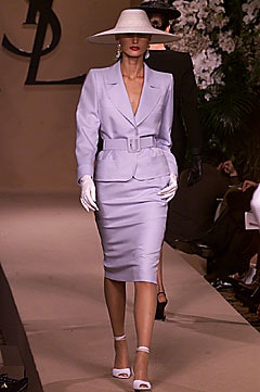 Saint Laurent S/S 01 Couture Look 28