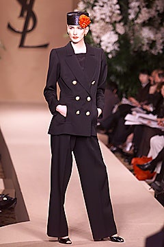 Saint Laurent S/S 01 Couture Look 55