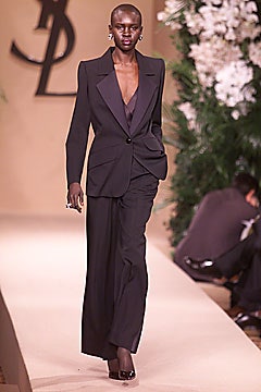 Saint Laurent S/S 01 Couture Look 56
