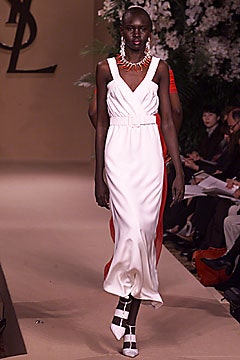 Saint Laurent S/S 01 Couture Look 72