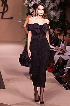 Saint Laurent S/S 01 Couture Look 78