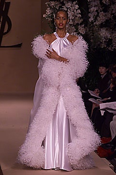 Saint Laurent S/S 01 Couture Look 85