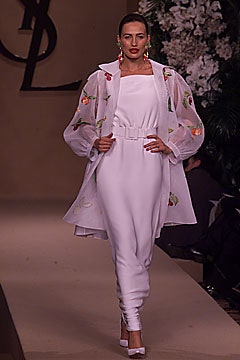 Saint Laurent S/S 01 Couture Look 86