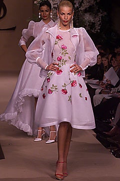 Saint Laurent S/S 01 Couture Look 92