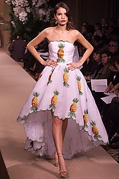 Saint Laurent S/S 01 Couture Look 93