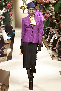 Saint Laurent F/W 01 Couture Look 2