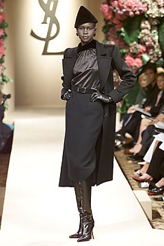 Saint Laurent F/W 01 Couture Look 17