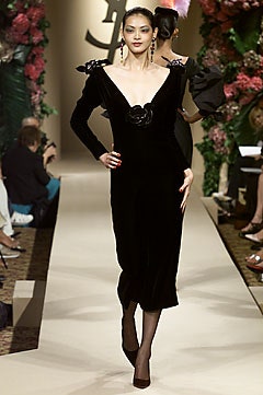 Saint Laurent F/W 01 Couture Look 46