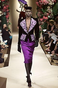 Saint Laurent F/W 01 Couture Look 51
