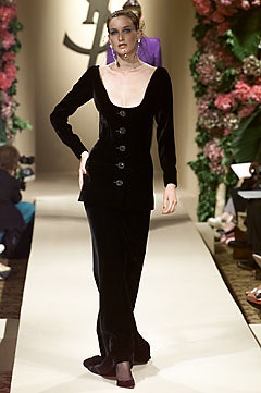 Saint Laurent F/W 01 Couture Look 53