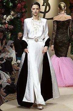 Saint Laurent F/W 01 Couture Look 63