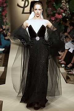 Saint Laurent F/W 01 Couture Look 73