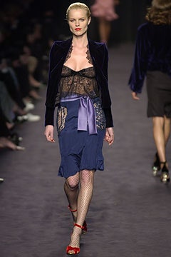 Saint Laurent F/W 03 Look 7