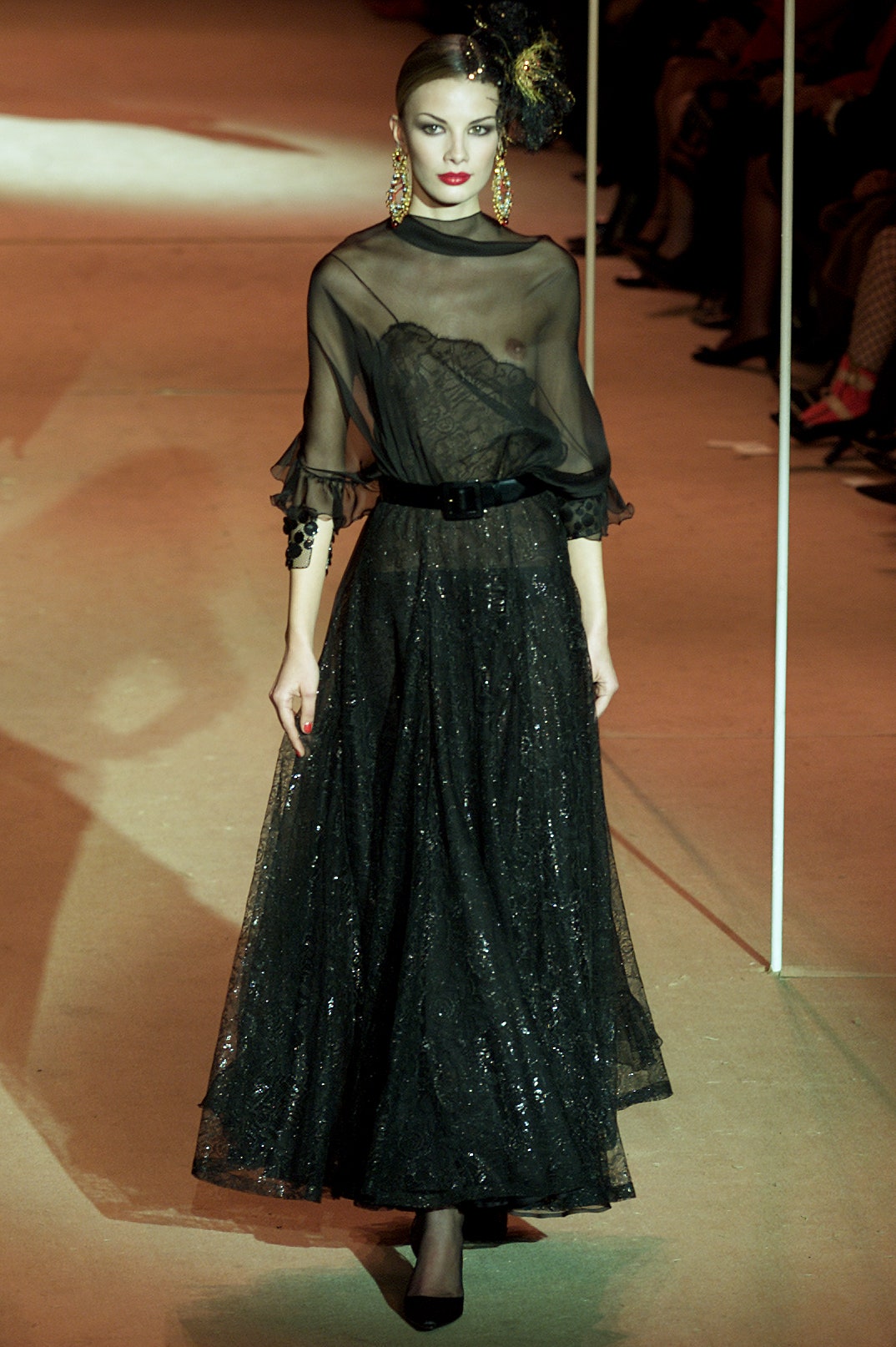 Saint Laurent S/S 02 Couture Look 104