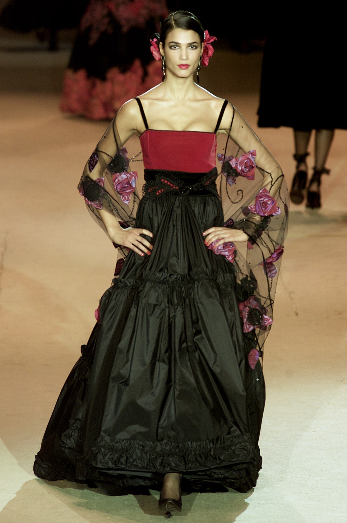 Saint Laurent S/S 02 Couture Look 106