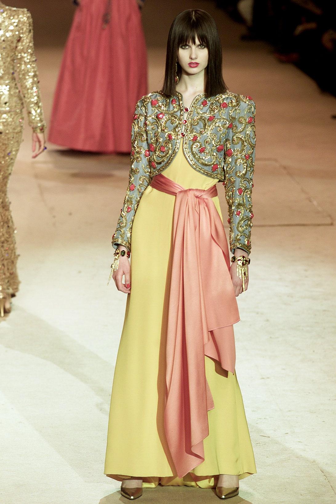 Saint Laurent S/S 02 Couture Look 117