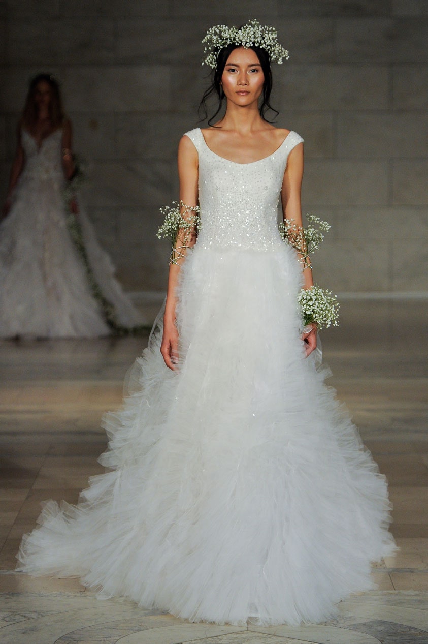 Reem Acra F/W 18 Bridal Look 12