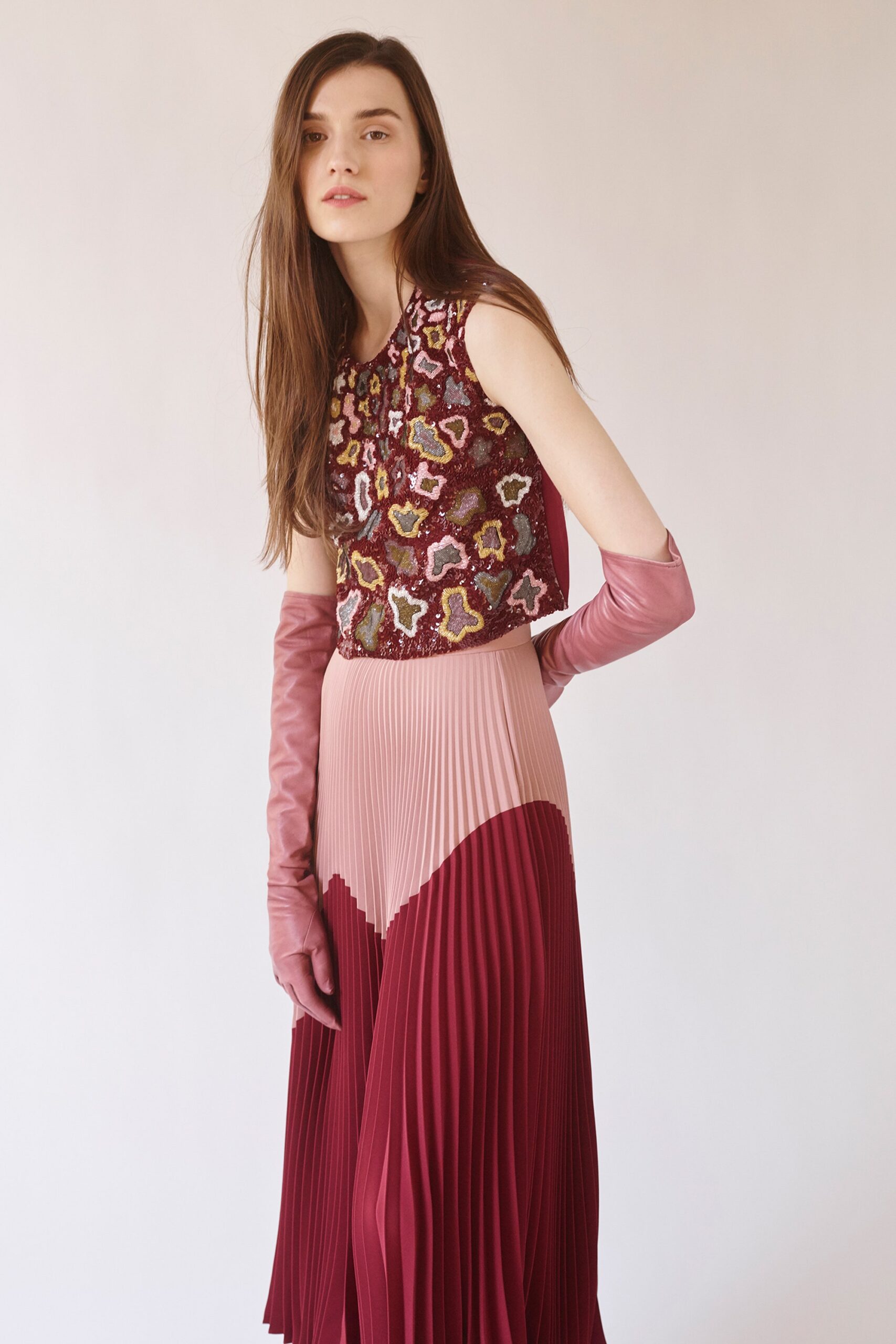 Reem Acra F/W 18 Look 12