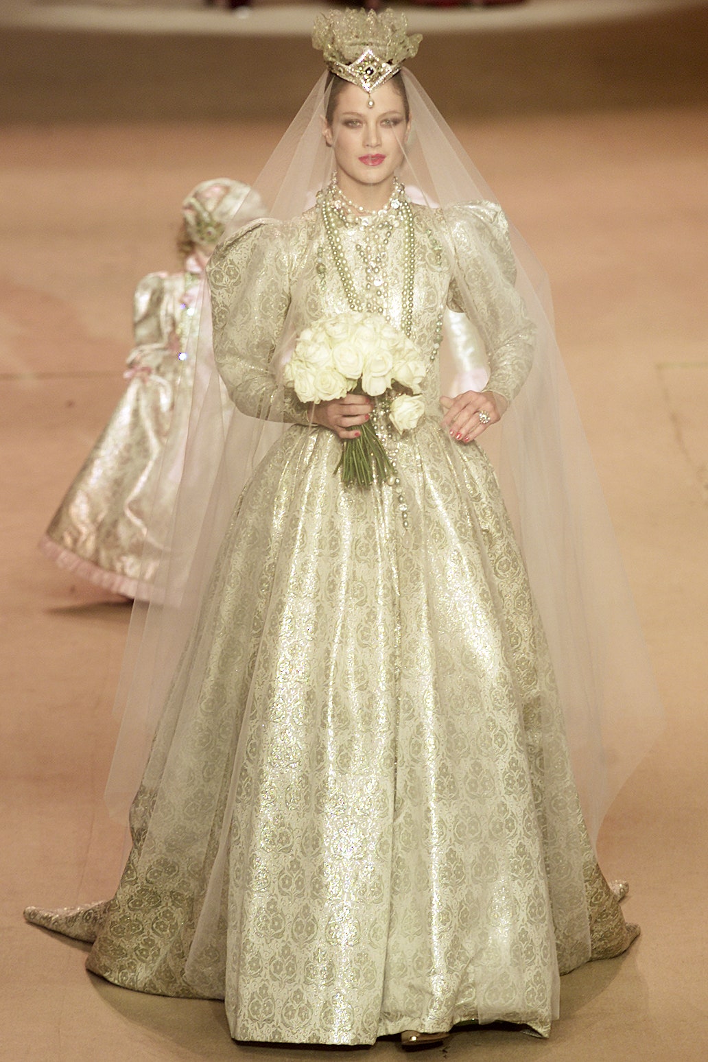Saint Laurent S/S 02 Couture Look 124