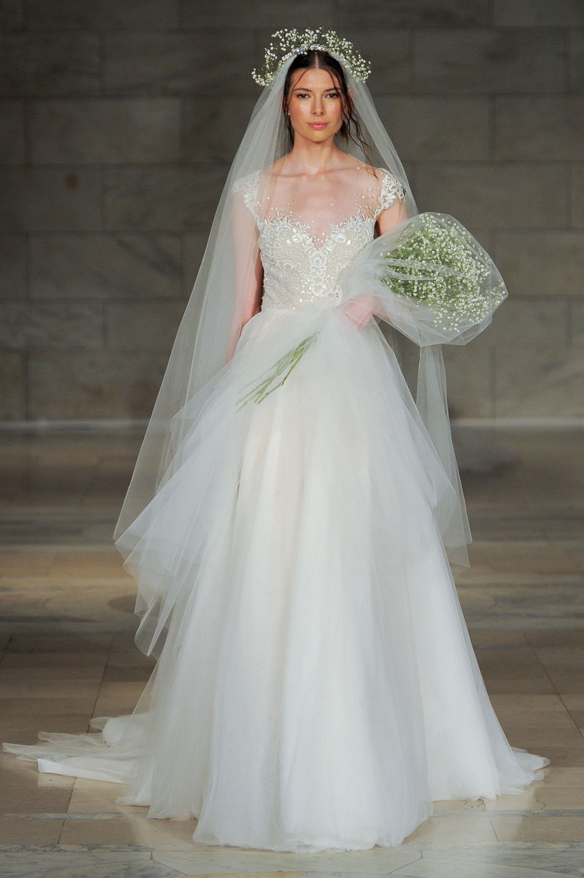 Reem Acra F/W 18 Bridal Look 13